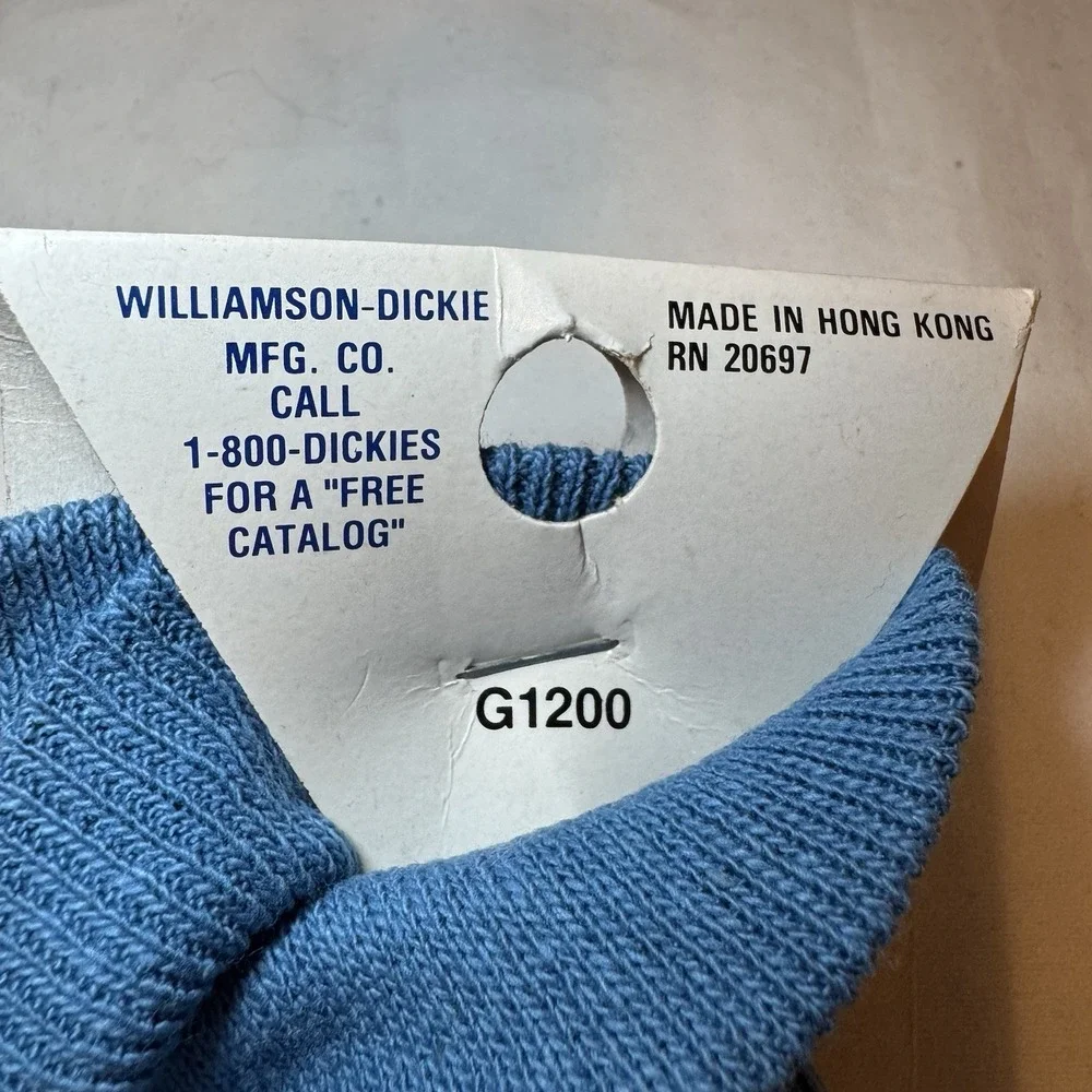 Vintage Dickies‎ Brand Floral gardening gloves Rare HTF New